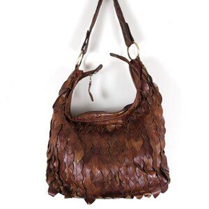 Vintage Aituo Unique - boho–coastal chic leather bag